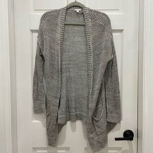 GAP Light Gray Knit Cardigan